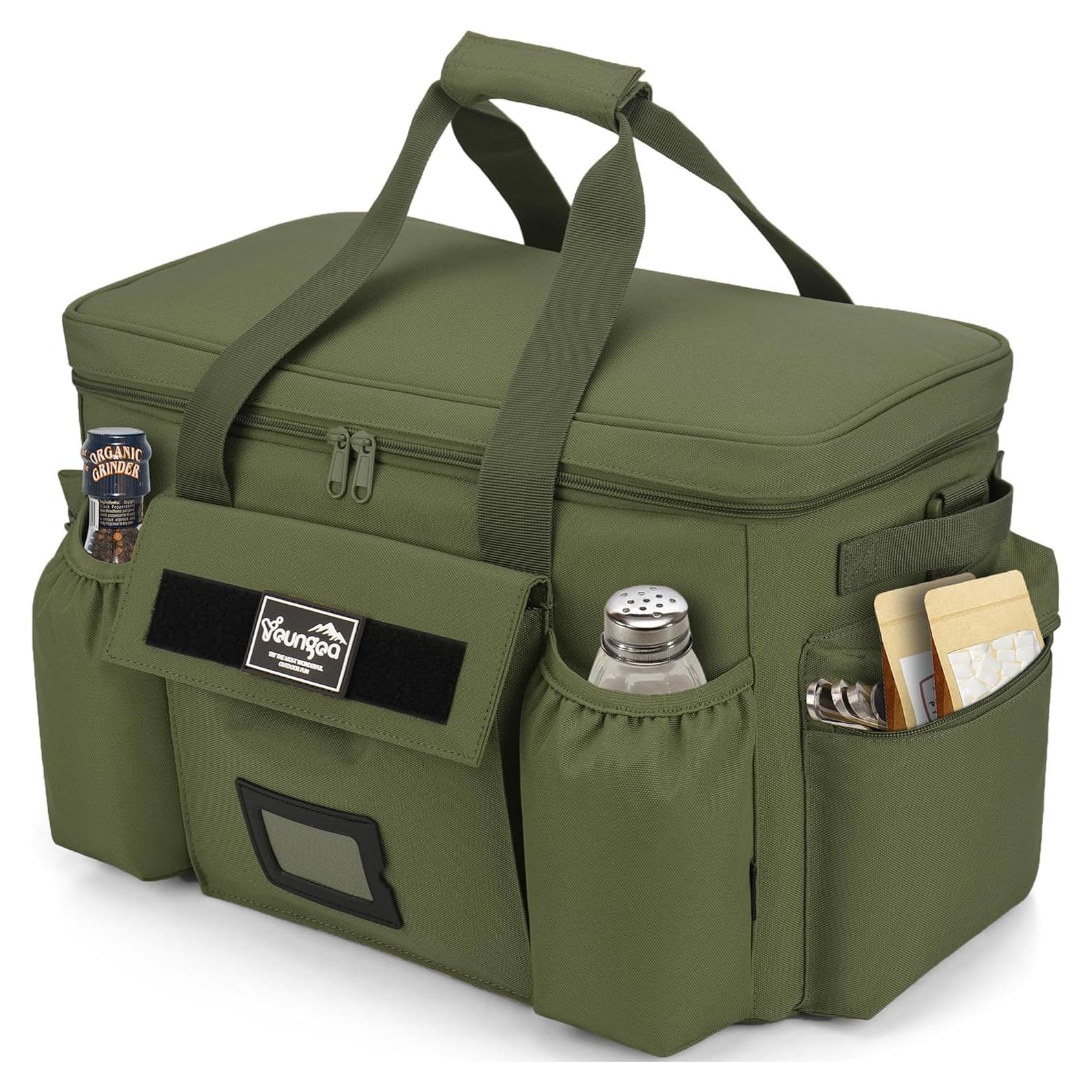 Bolsa Enfriadora Plegable YOUNGOA 30L Aislada Verde