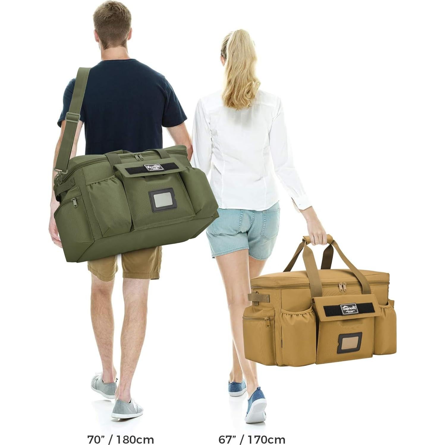 Bolsa Enfriadora Plegable YOUNGOA 30L Aislada Verde