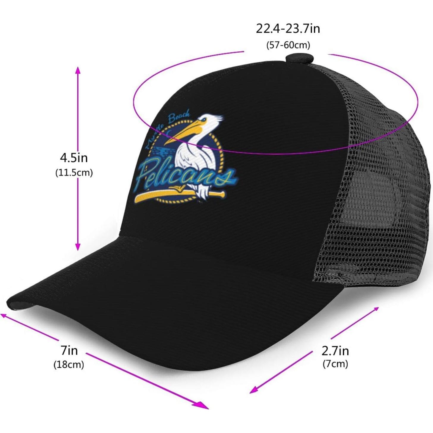 Gorra de béisbol ajustable ESITIT con protección solar unisex