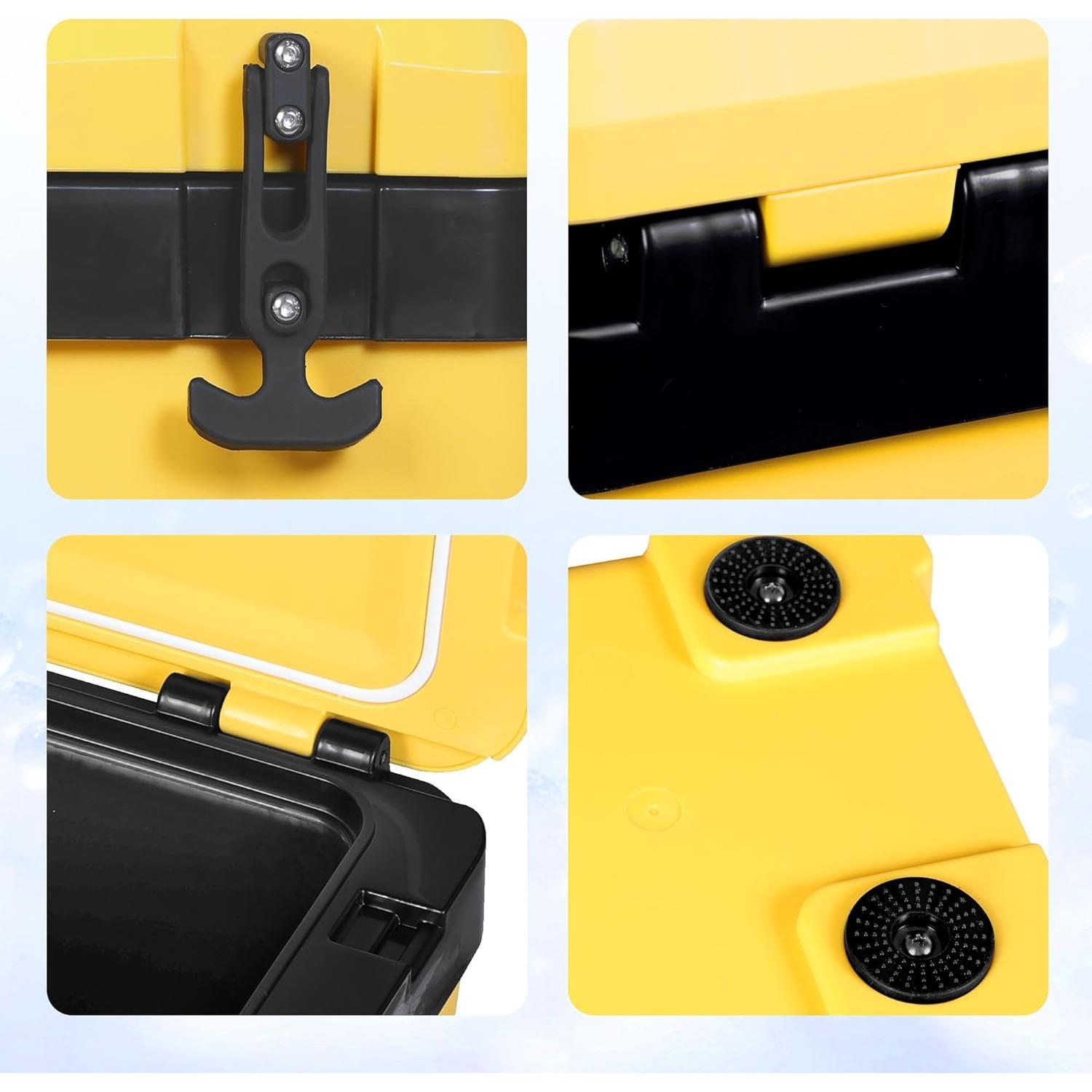 Enfriador de Hielo Yellow Jacket 27L Portátil para Camping