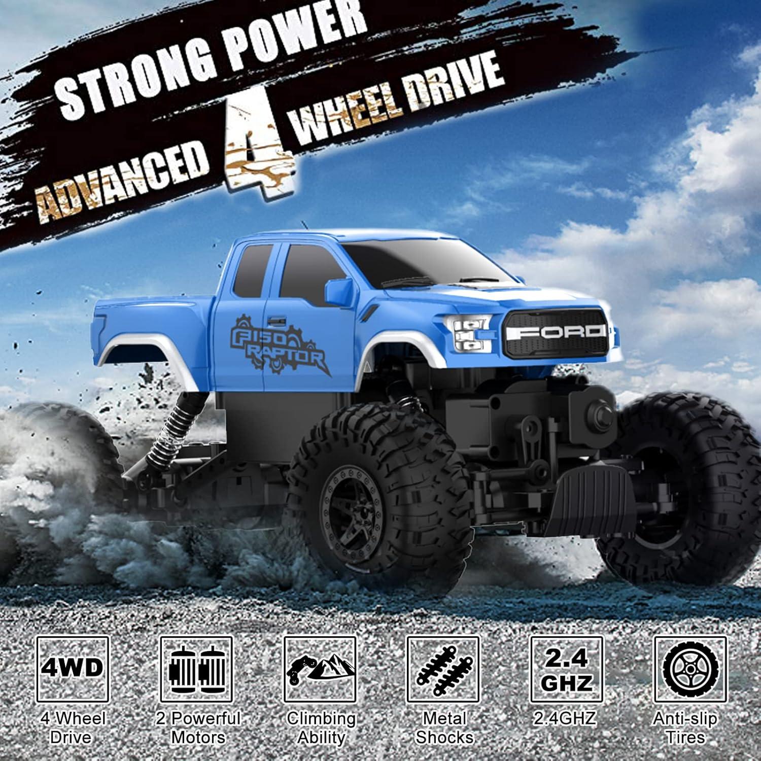Coche RC Ford Raptor F150 4WD 27,94 cm Todo Terreno