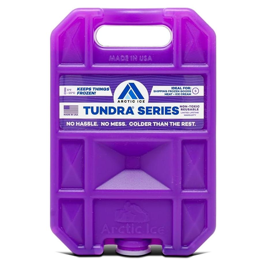 Arctic Ice Tundra Series Long Lasting Reusable Ice Pack - 5° Fahrenheit Cooling Point - Designed to Maintain Freezer-Like Temperatures in Coolers