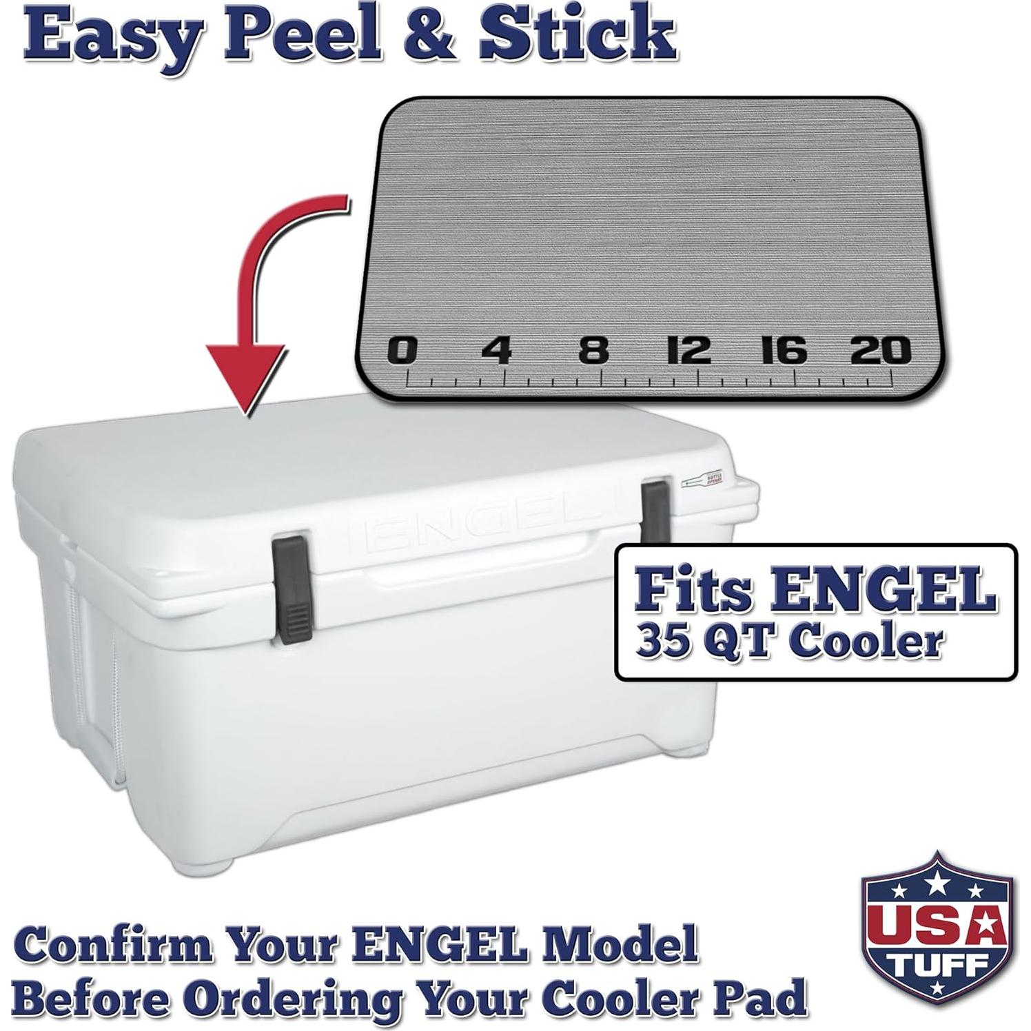 Pad Antideslizante EVA USATuff para Enfriador Engel 35 QT