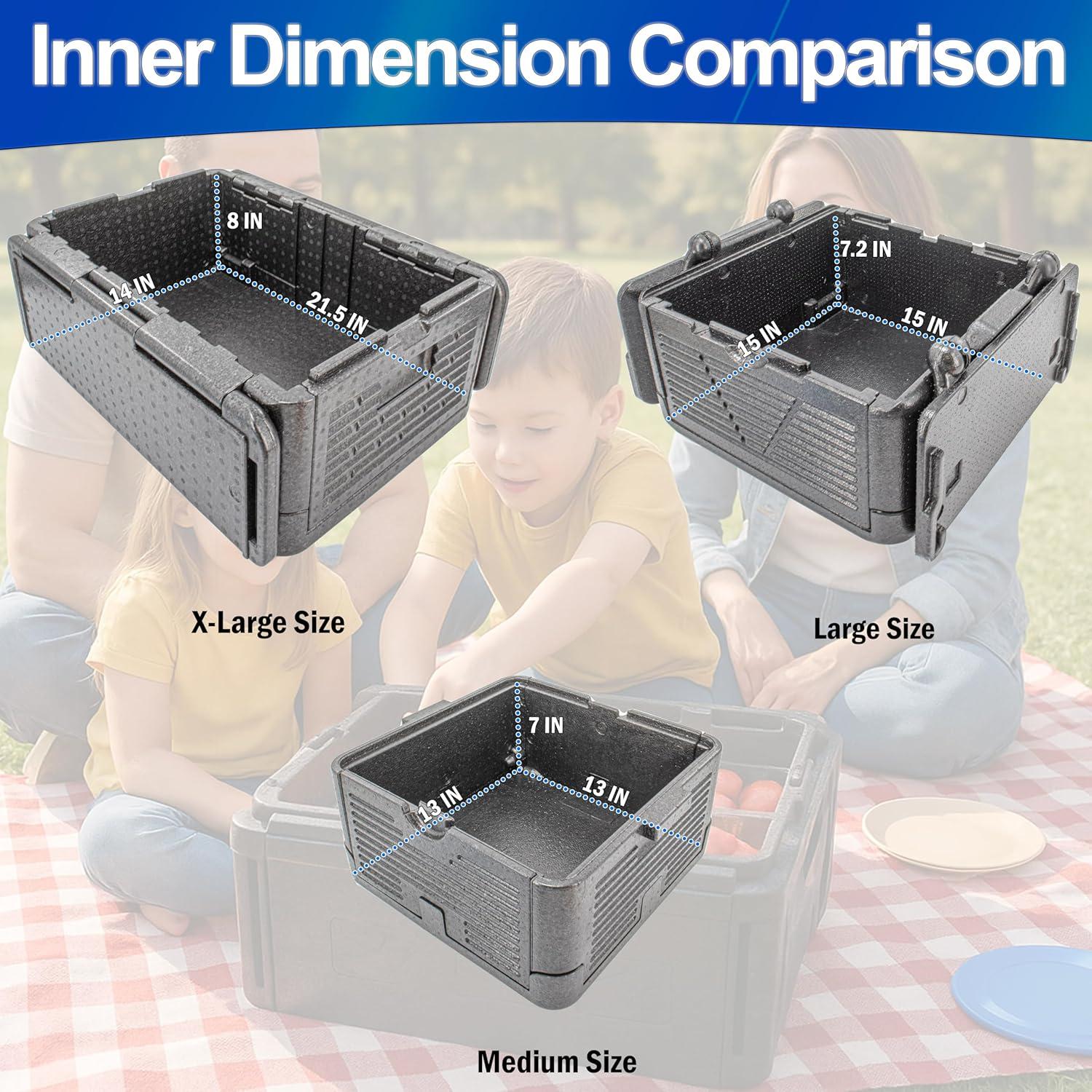 Caja de Hielo Colapsable 5 STAR SUPER DEALS 64L Aislada