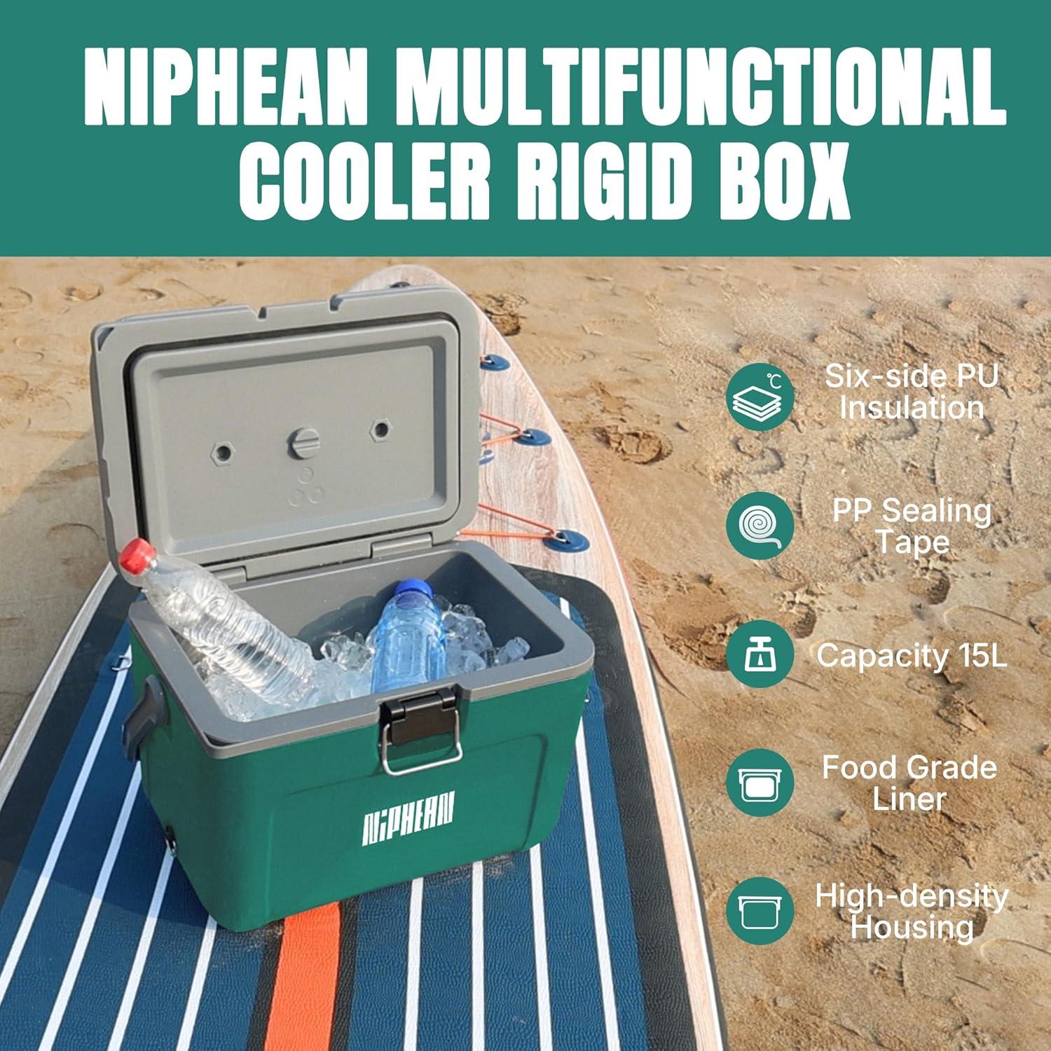 Caja de Enfriamiento Niphean NPCooler 15L Verde Oscuro - 60h Hielo