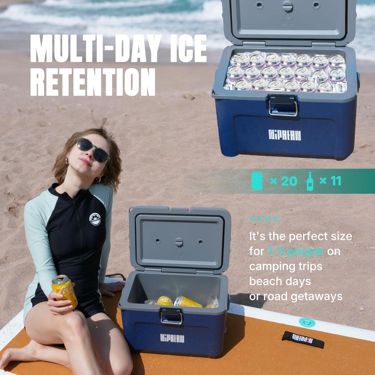 Caja de Enfriamiento Niphean NPCooler 15L Verde Oscuro - 60h Hielo