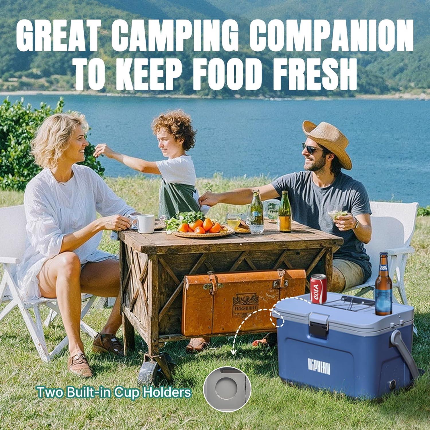 Caja de Enfriamiento Niphean NPCooler 15L Verde Oscuro - 60h Hielo