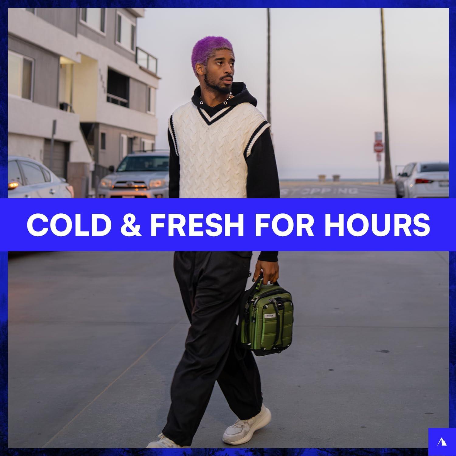 Mochila para Almuerzo Titan by Arctic Zone Verde Oliva 6.49L