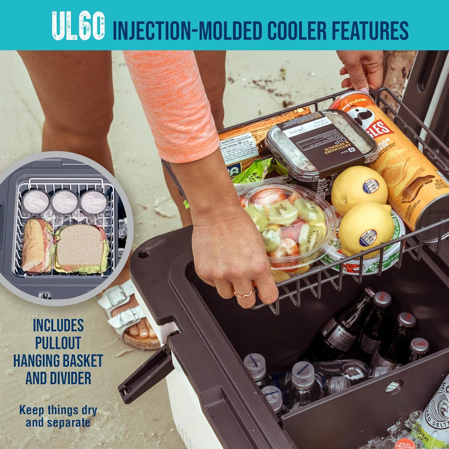 Nevera ENGEL UL60 60QT Ultra-Ligera Aislada 56.8L