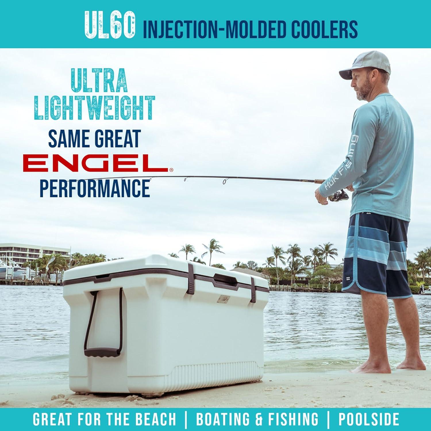 Nevera ENGEL UL60 60QT Ultra-Ligera Aislada 56.8L