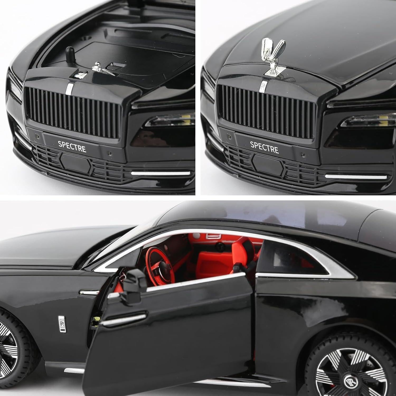 Coche de Juguete Coleccionable BDTCTK Rolls Royce Spectre 1:24