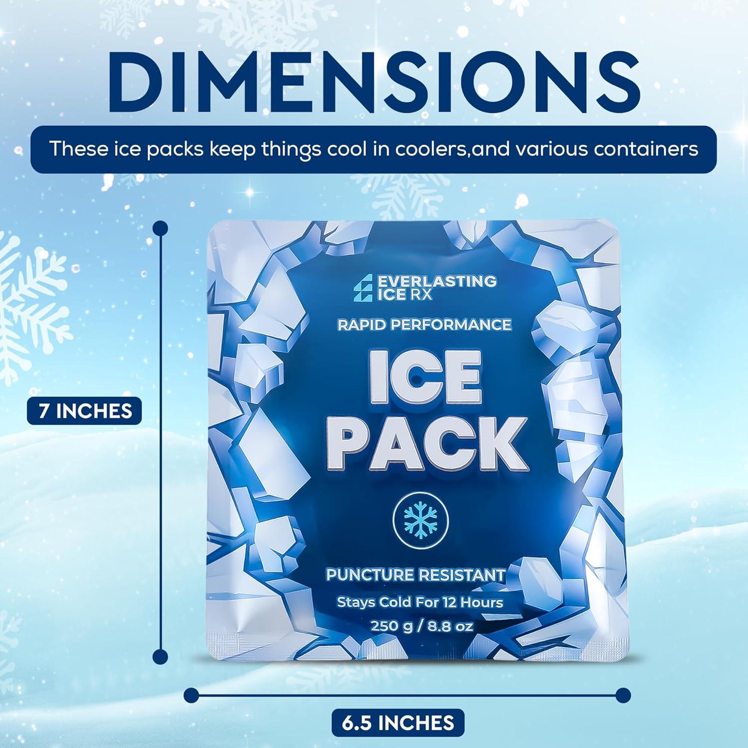 Paquete de Hielo Reutilizable Everlasting Ice RX 4 Unidades