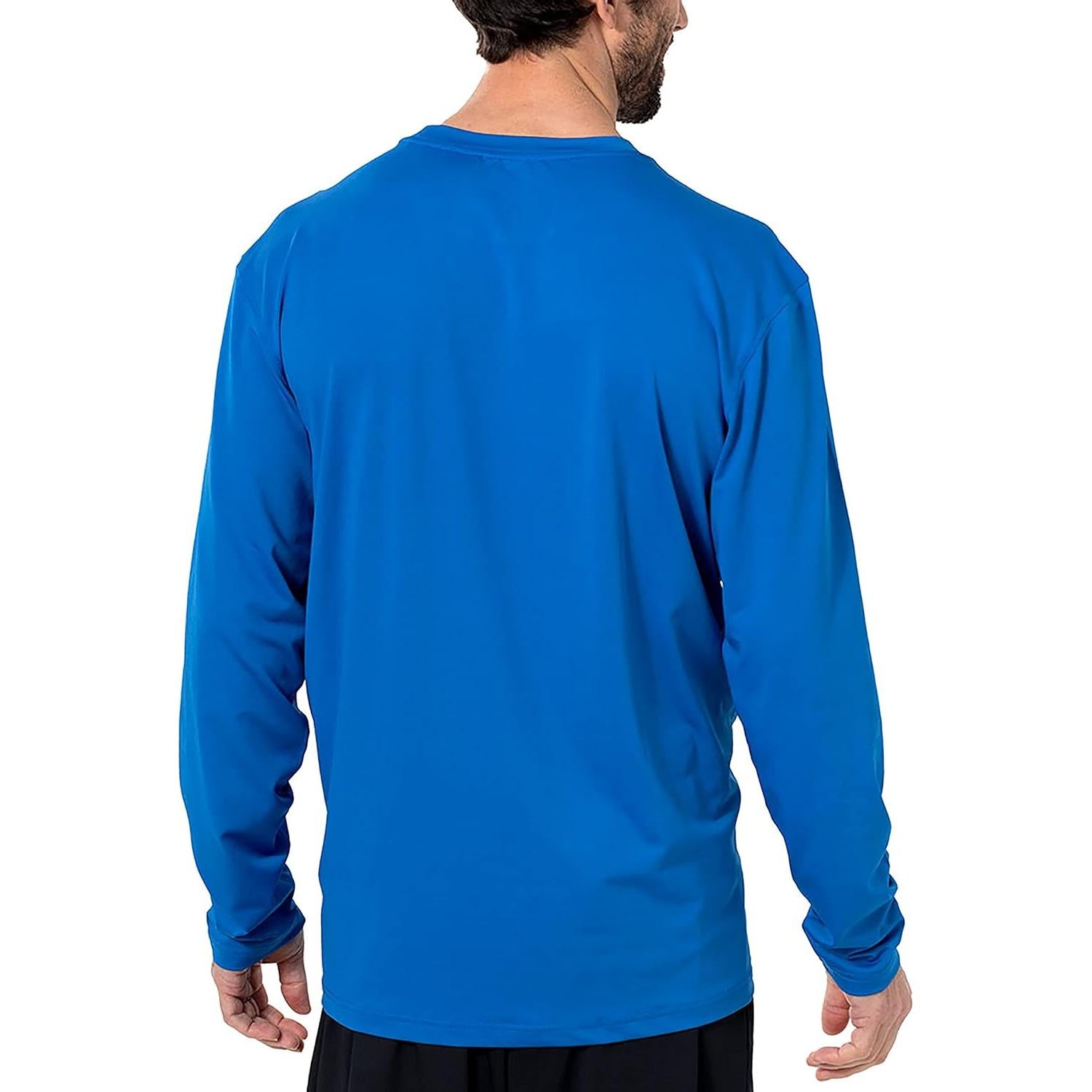 Camisa de Protección Solar Hombre Arctic Cool Mediana Azul