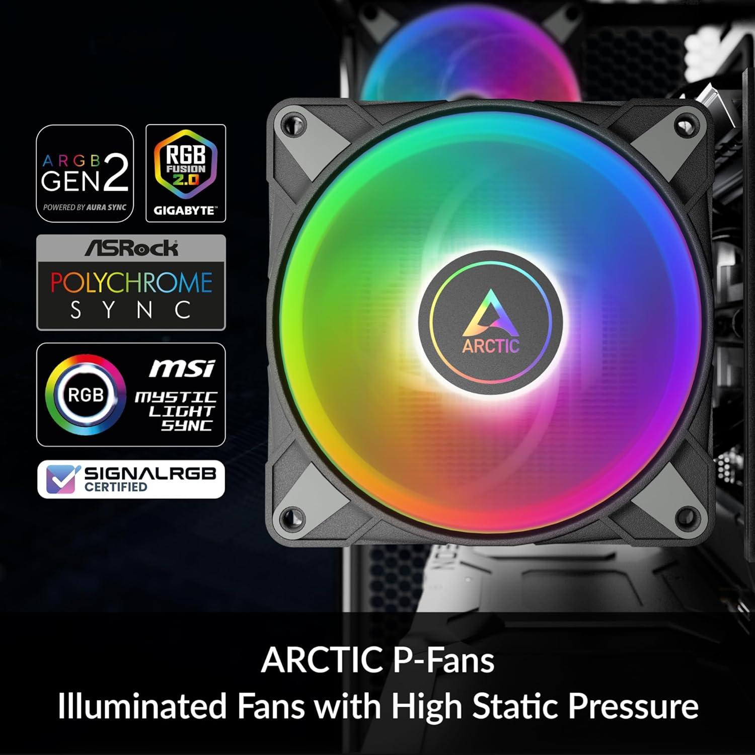 Enfriador de CPU ARCTIC Freezer 36 A-RGB 120mm - 0.88kg