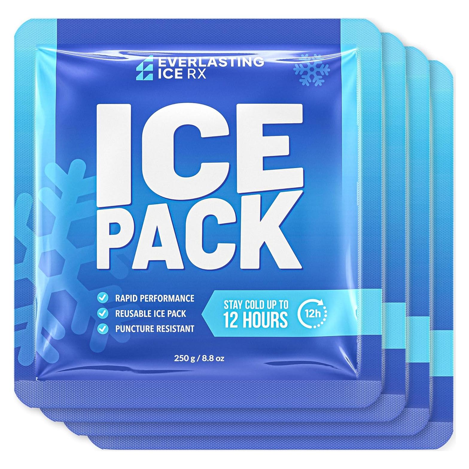 Paquetes de Hielo Reutilizables Everlasting Ice RX 250g