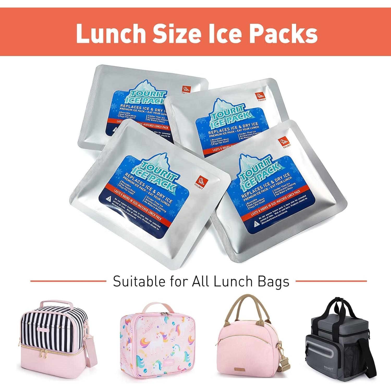 Paquete de Hielo Reutilizable TOURIT 2 Unidades 17.78x16.51cm