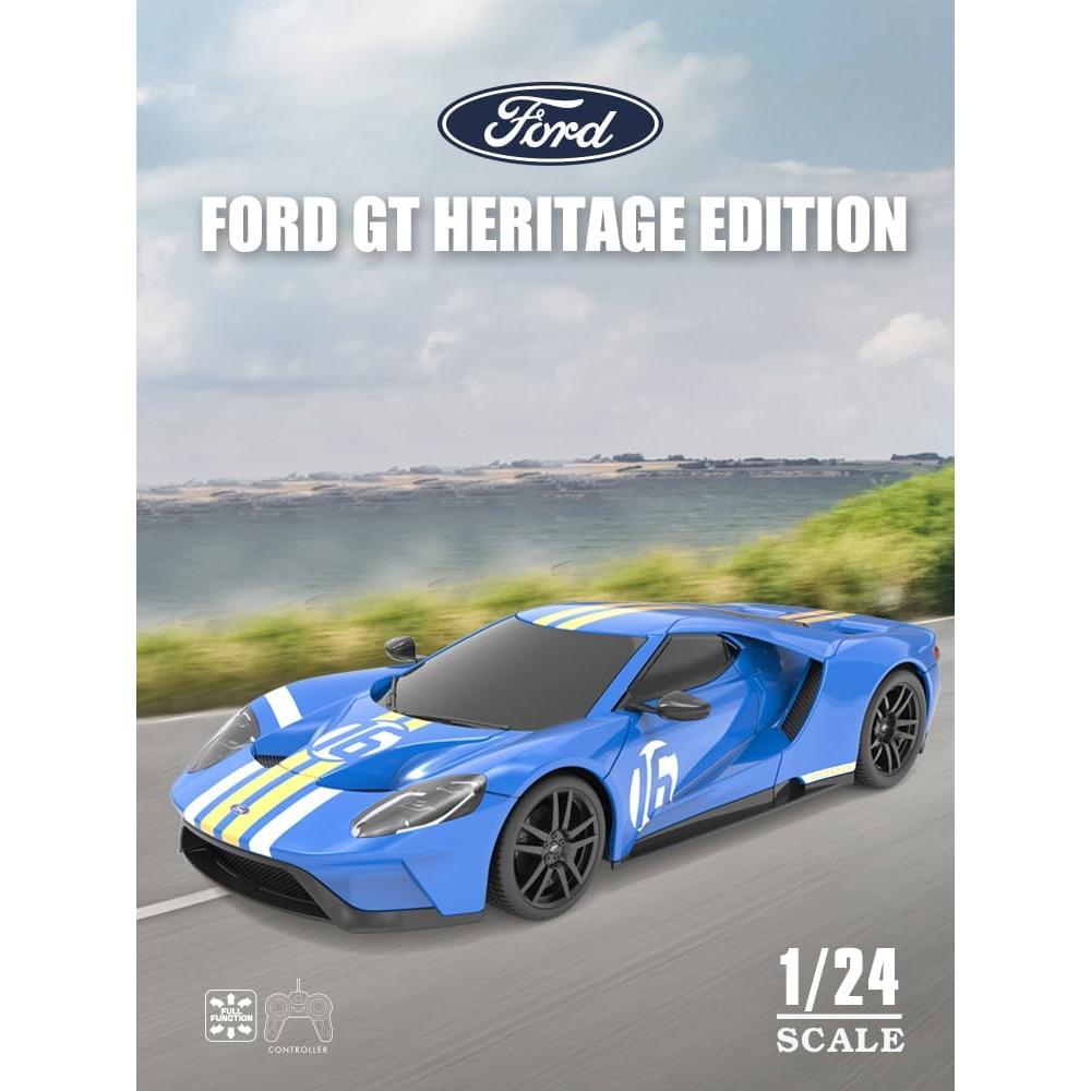 Coche RC Vinie Ford GT Heritage 1:24 con Luces LED