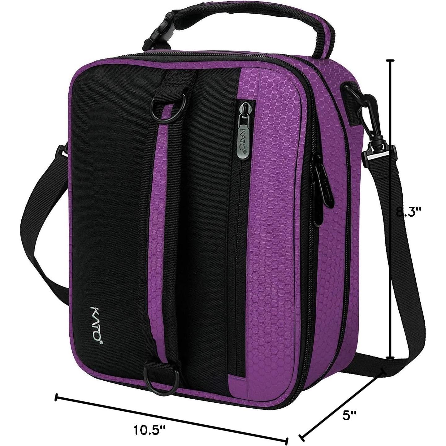 Bolsa de Almuerzo Aislada Tirrinia 12L Púrpura para Adultos y Niños