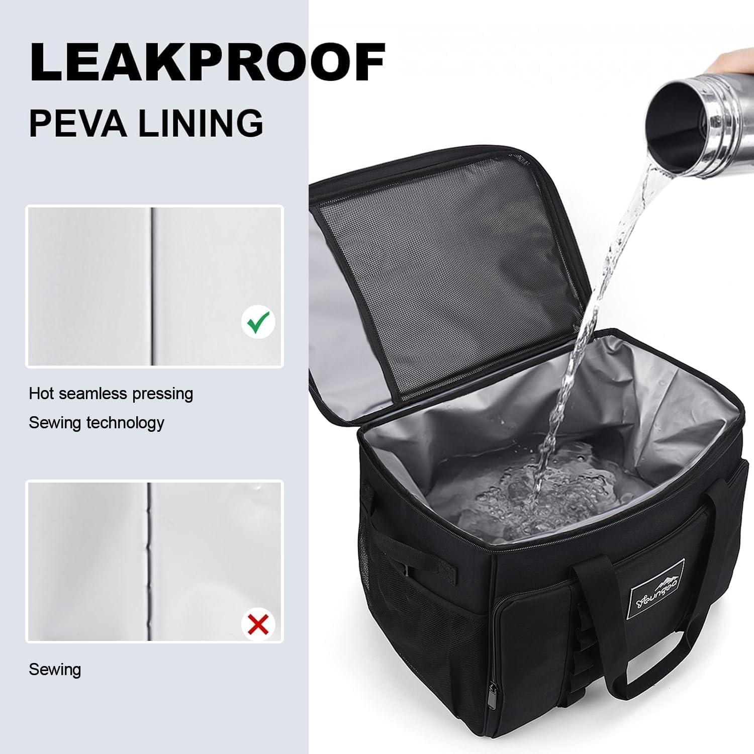 Bolsa Térmica YOUNGOA 18L Plegable Aislada para Camping