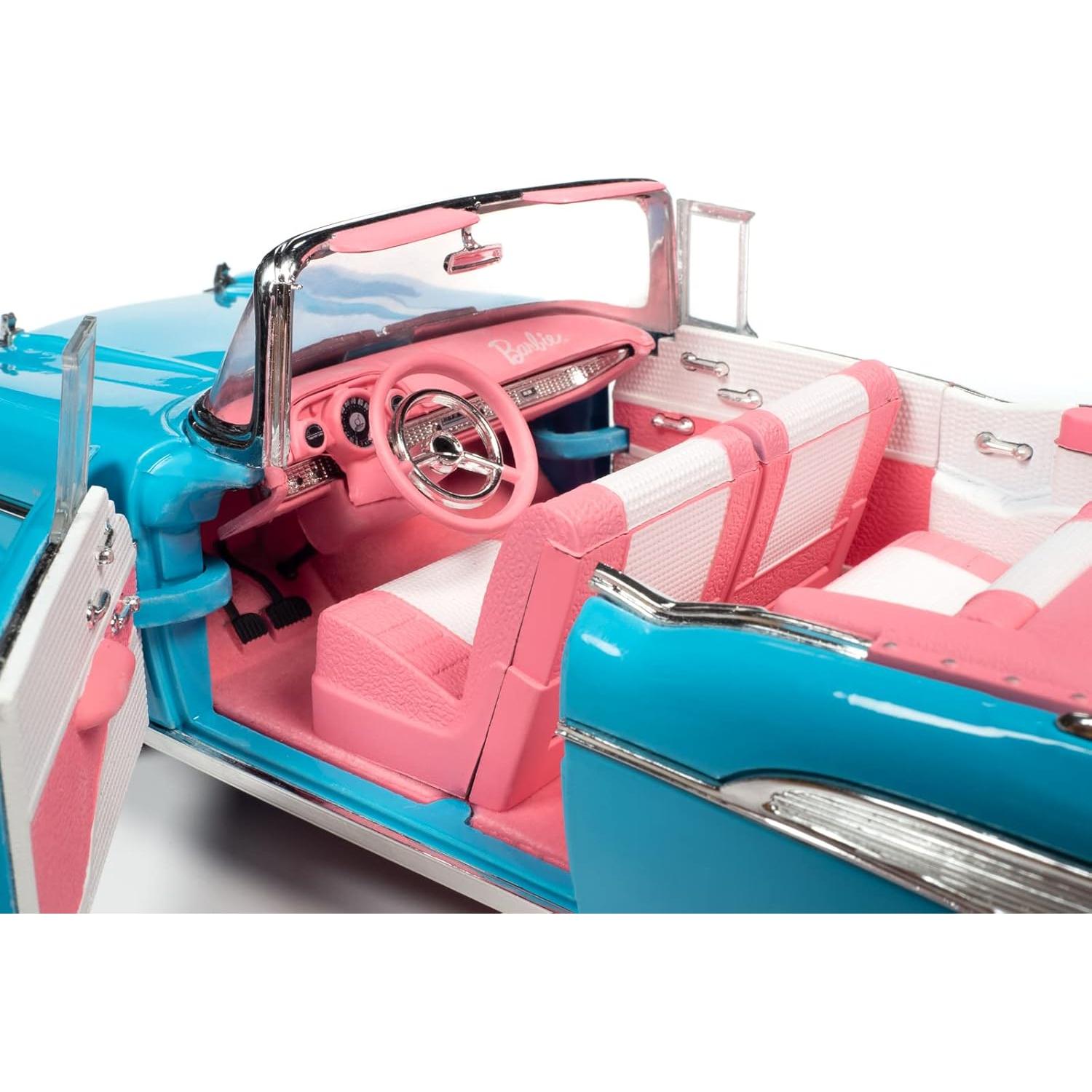 Modelo a Escala Chevy Bel Air 1957 Azul Aqua - Silver Screen