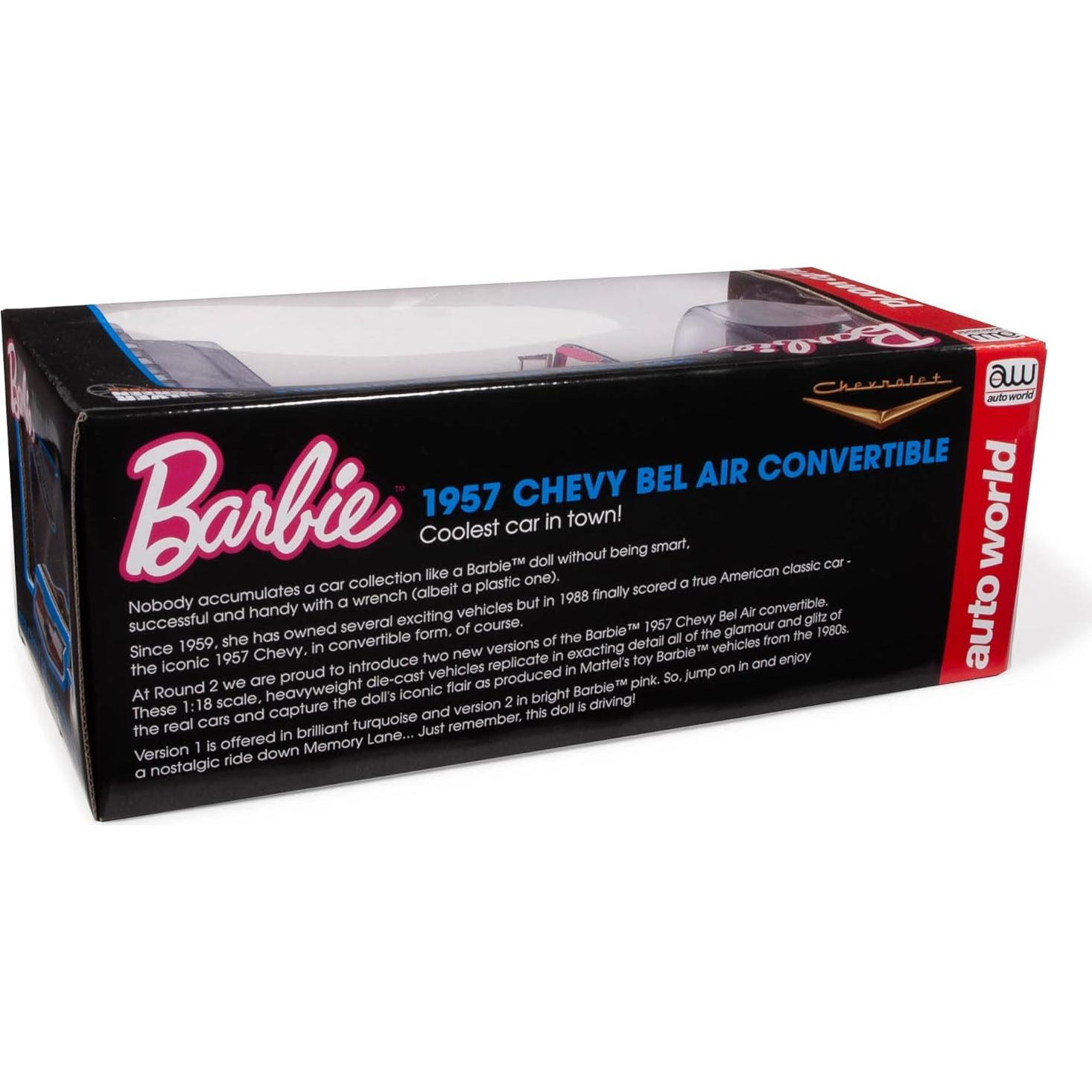 Modelo a Escala Chevy Bel Air 1957 Azul Aqua - Silver Screen