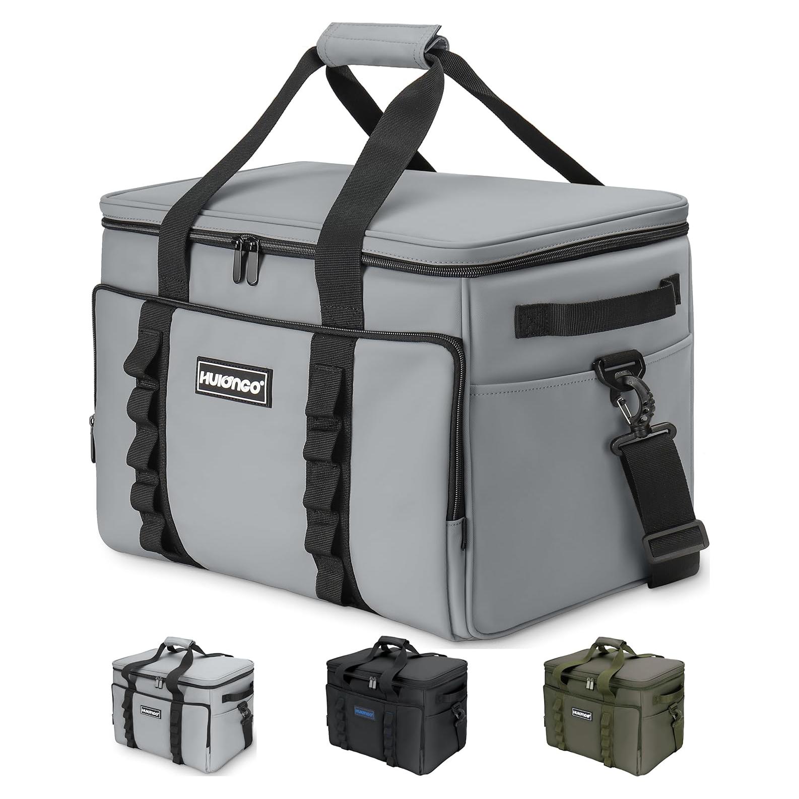 Bolsa de Enfriamiento Aislada Hulongo 32L Impermeable Gris