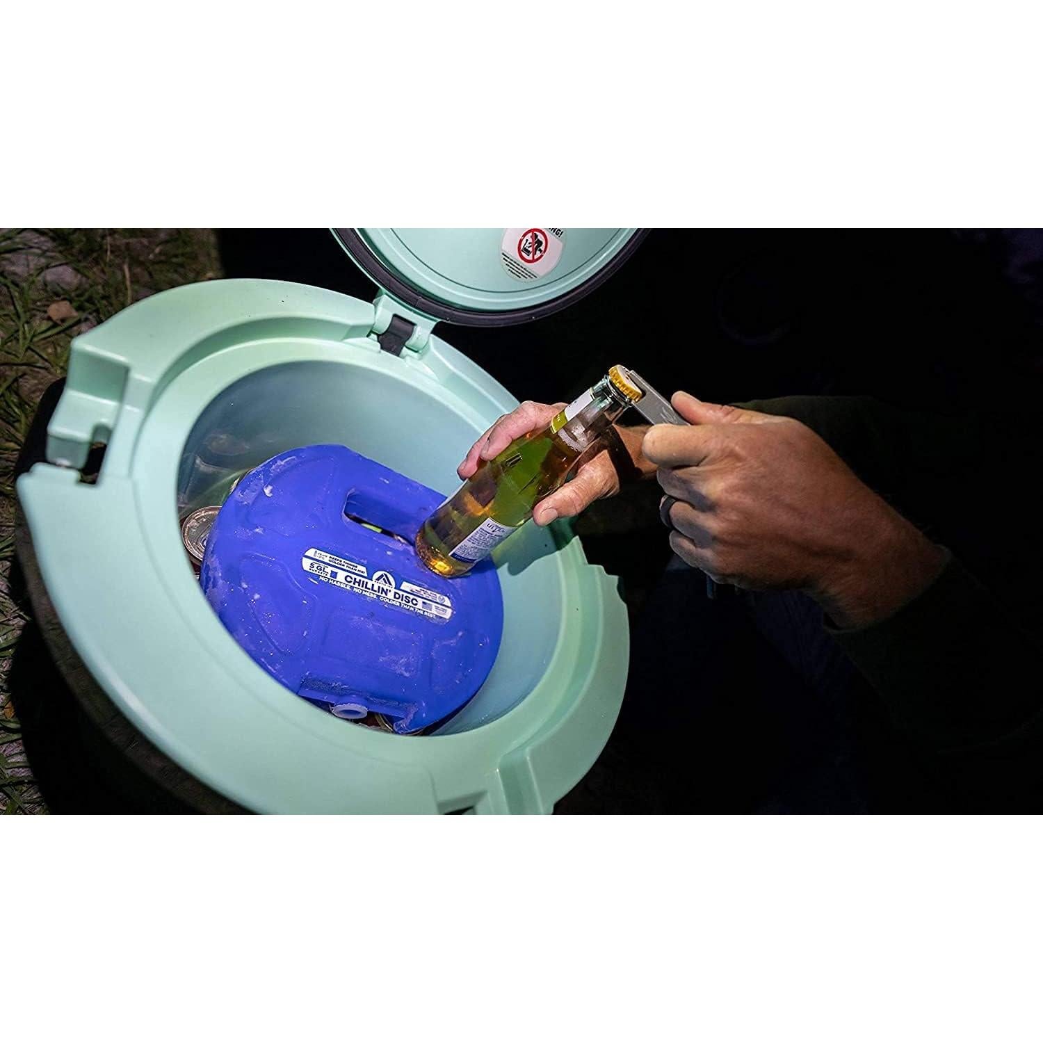 Chillin' Disc, Long Lasting Reusable Ice Pack, 4.0 LB, Blue