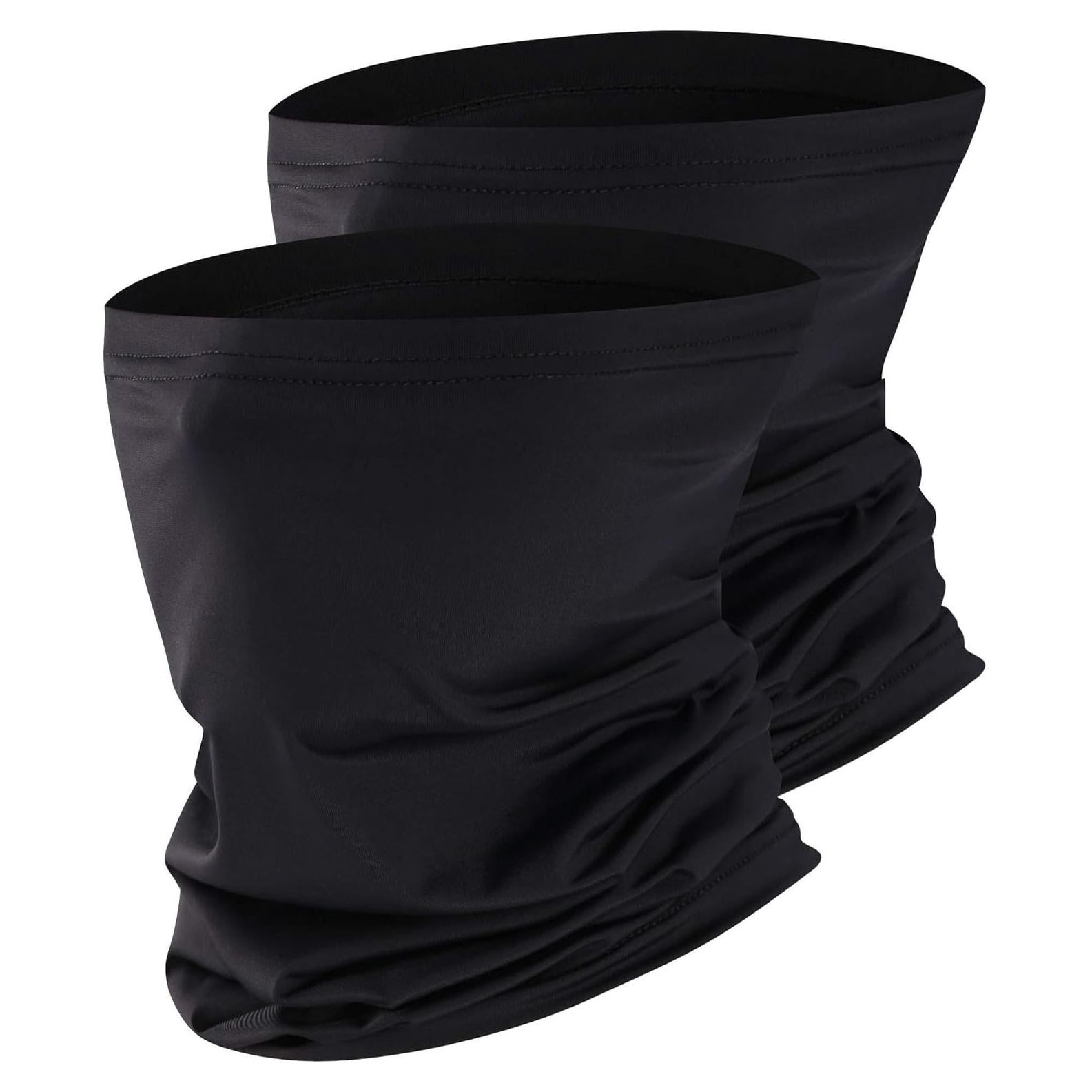 Bufanda de Cuello UV Balaclava Negra Pack 2 - Protección Solar