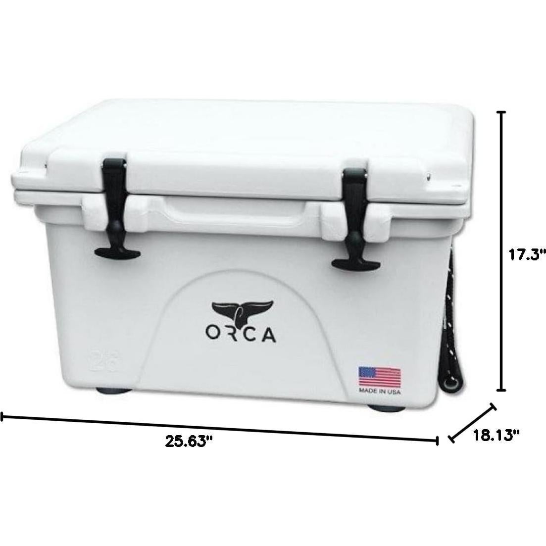 Cooler ORCA 40 Quart Blanco - Aislamiento Máximo 12.25 kg