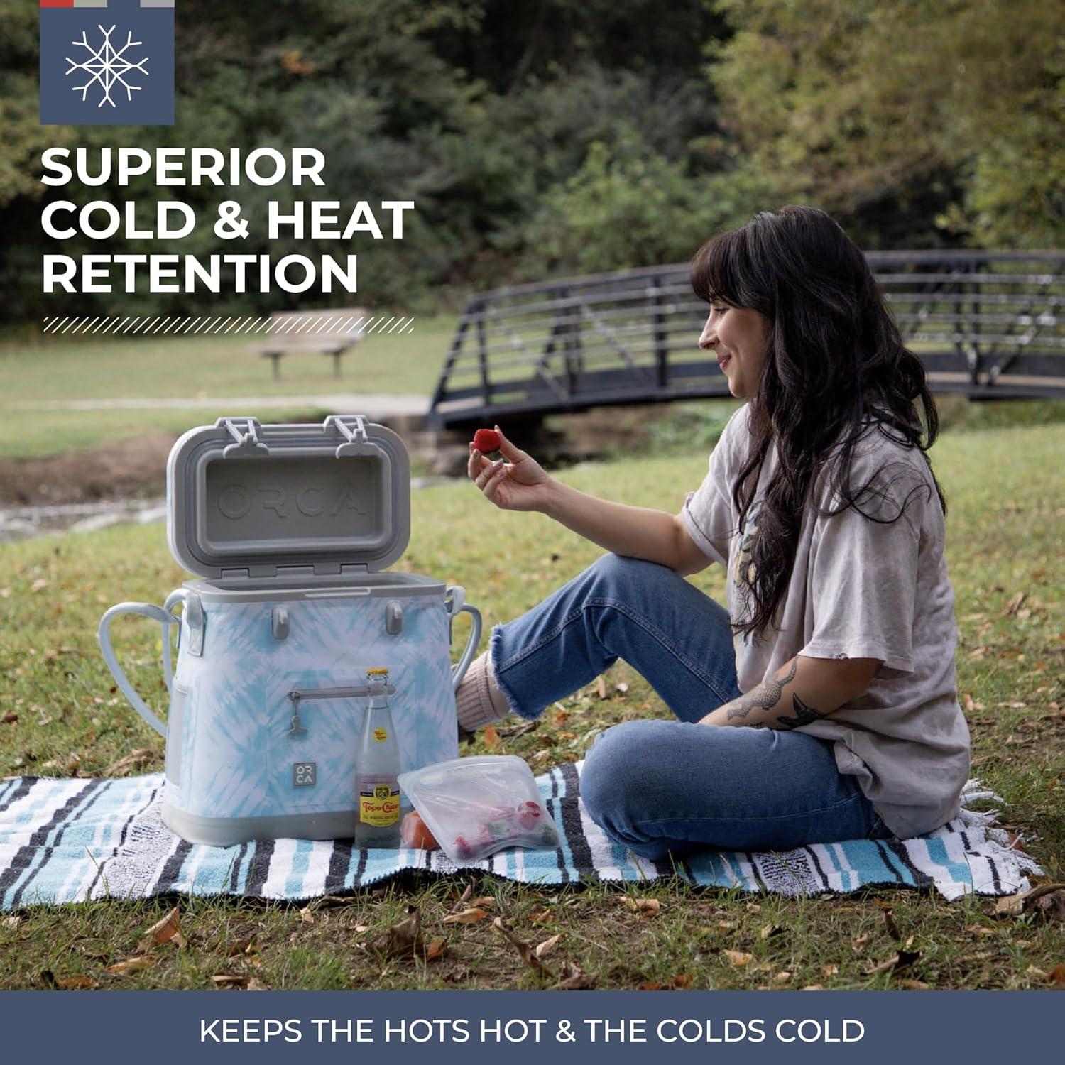 Bolsa Aislada ORCA Tote Cooler Wander Rosa 38.1x25.4x38.7 cm