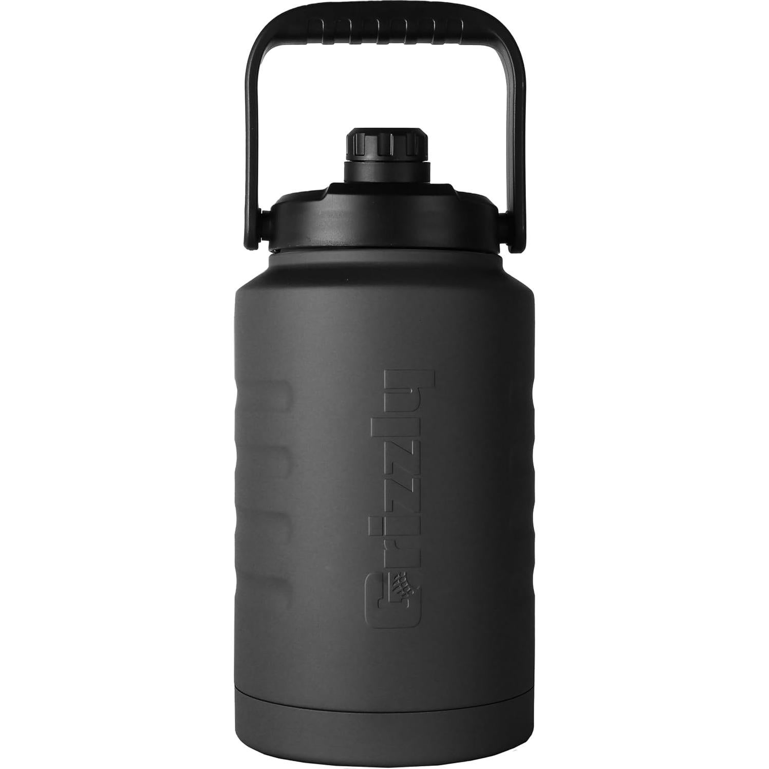 Botella de Agua Grizzly 128 oz Acero Inoxidable Aislada