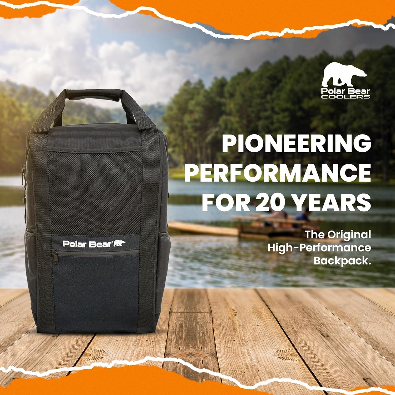 Mochila Enfriadora Polar Bear 5.3L Aislada a Prueba de Fugas