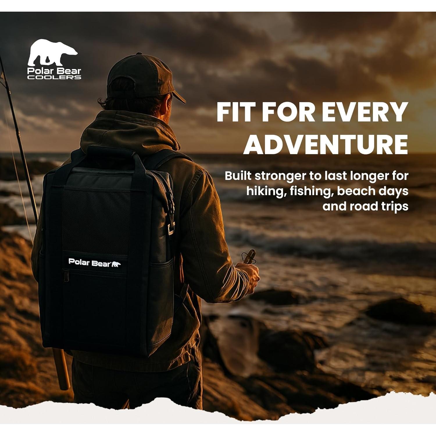 Mochila Enfriadora Polar Bear 5.3L Aislada a Prueba de Fugas