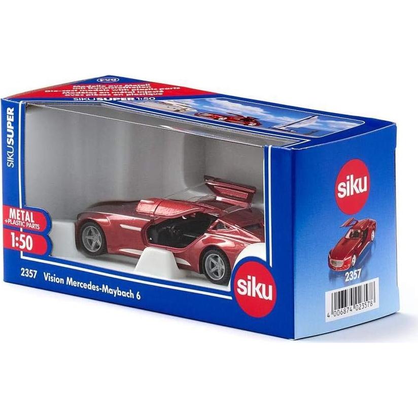 Siku 2357 Mercedes Maybach 6 Grand Coupé 1:50 Metal Rojo