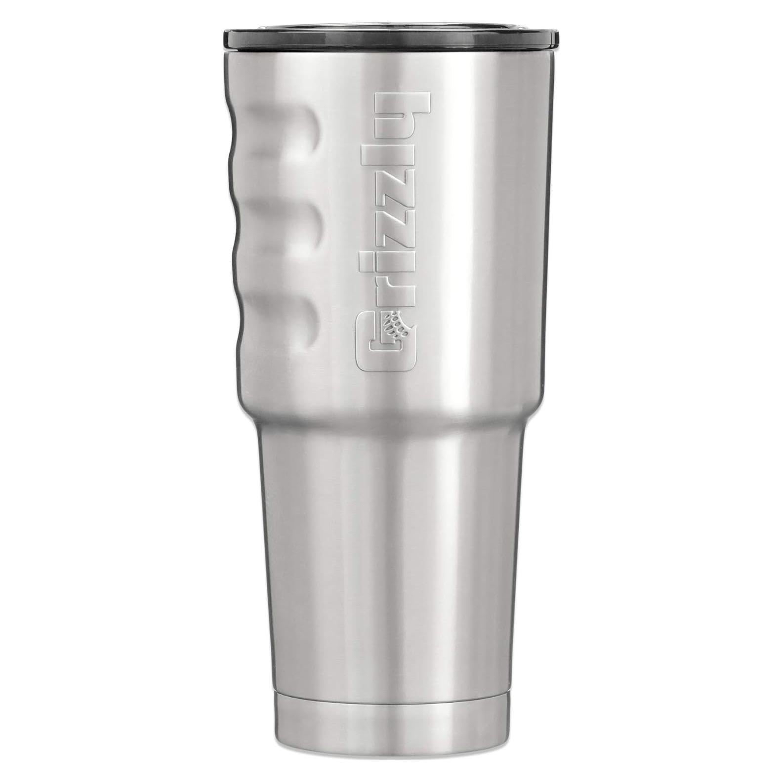 Taza Grizzly Grip 32 oz Acero Inoxidable Aislada al Vacío