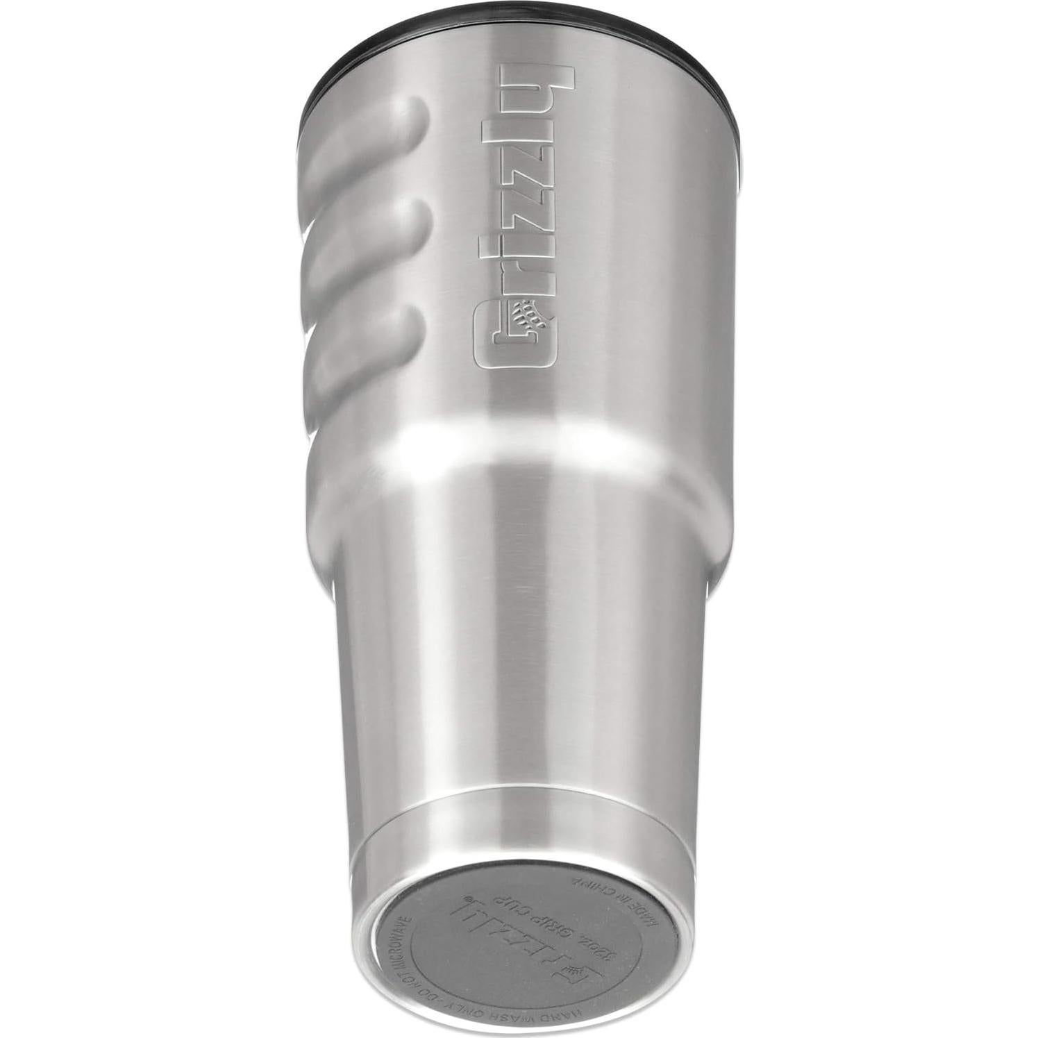 Taza Grizzly Grip 32 oz Acero Inoxidable Aislada al Vacío