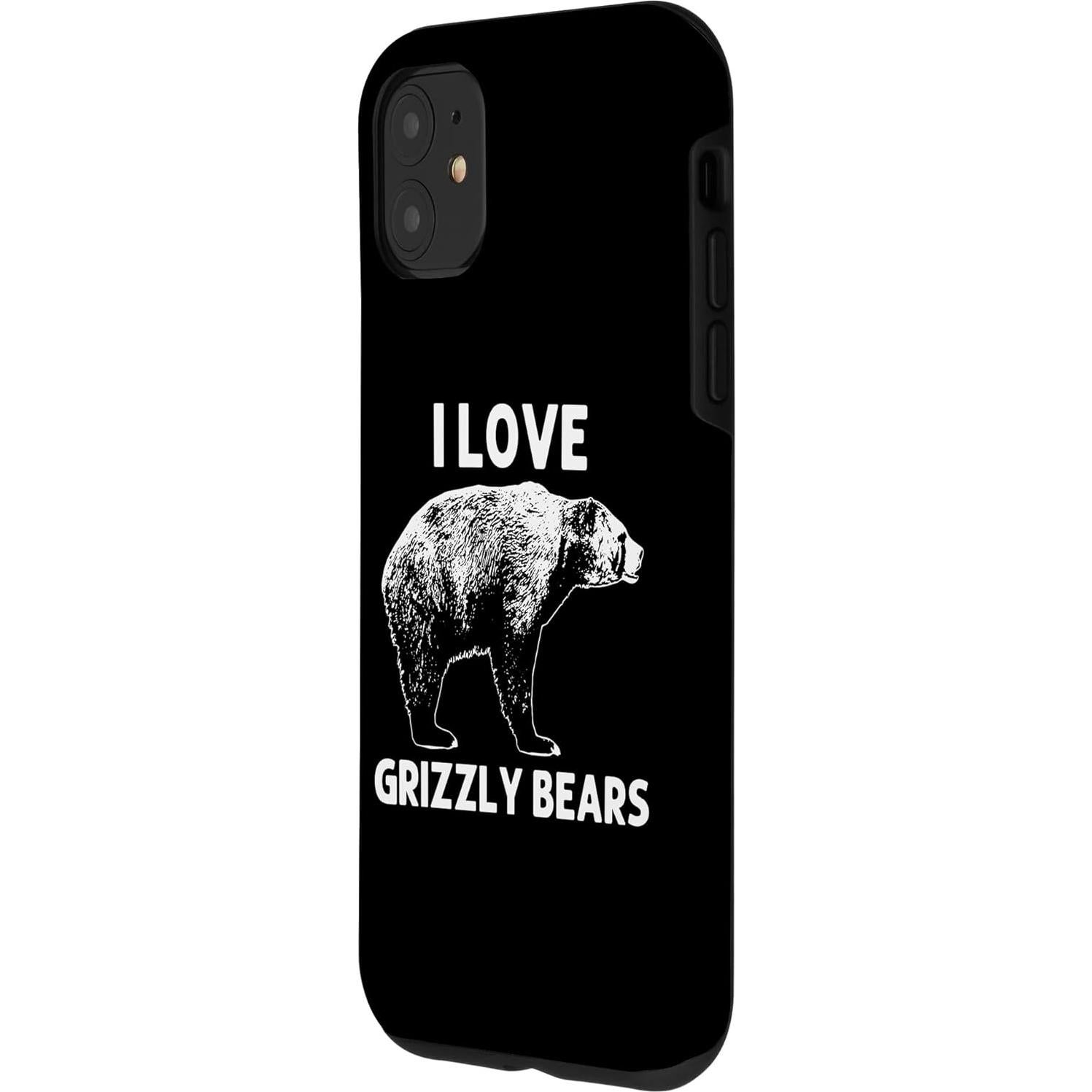 Funda iPhone 11 Oso Grizzly Protectora 153g
