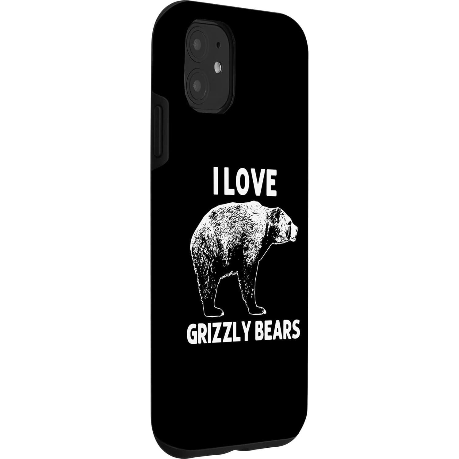 Funda iPhone 11 Oso Grizzly Protectora 153g