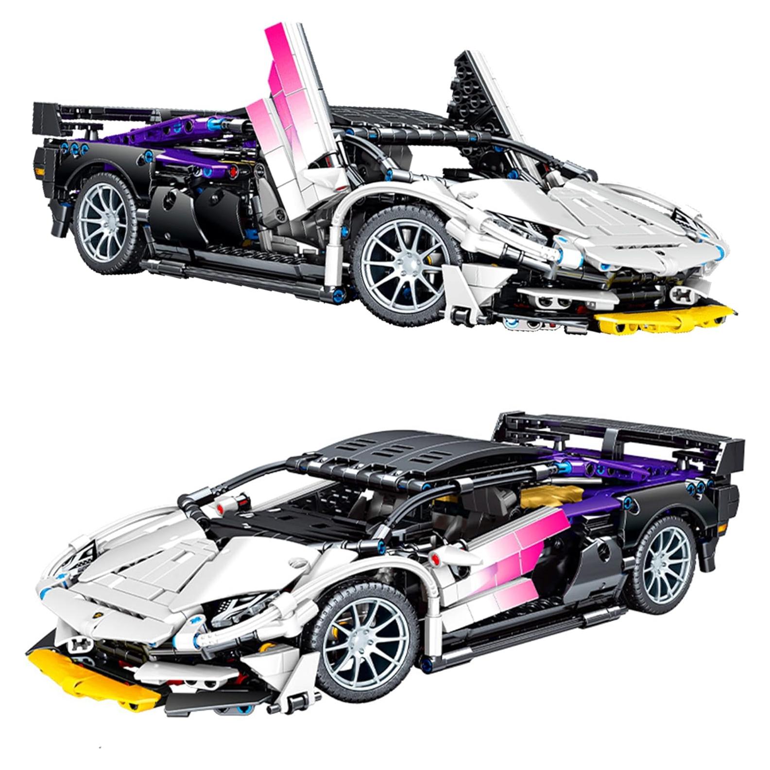 Kit de Modelo de Coche XiaoRuiPin 1:14 - 1337 Piezas