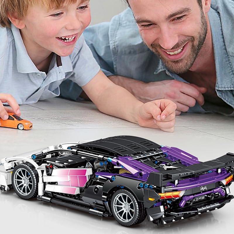 Kit de Modelo de Coche XiaoRuiPin 1:14 - 1337 Piezas