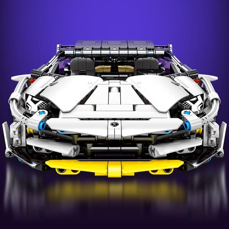 Kit de Modelo de Coche XiaoRuiPin 1:14 - 1337 Piezas