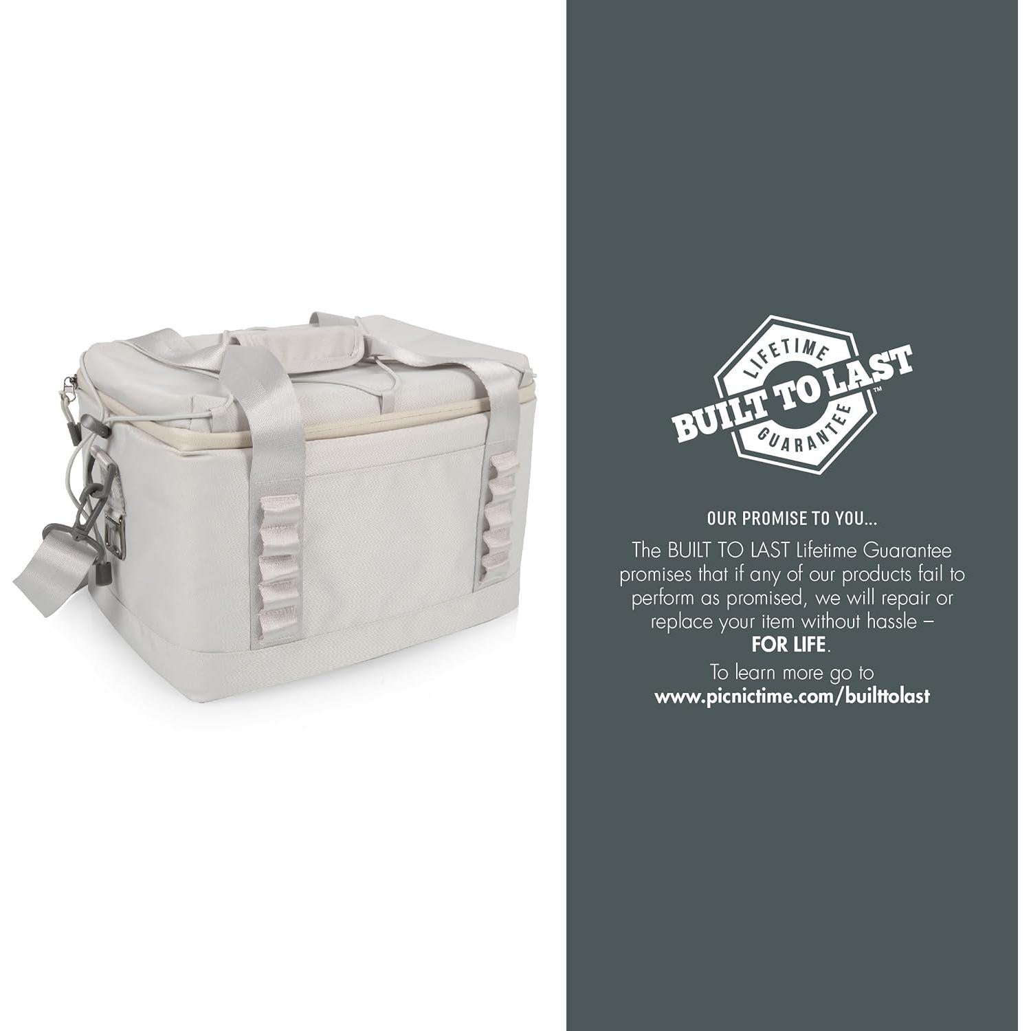 Cooler Aislado PICNIC TIME Tarana 12 Latas Ecológico Gris