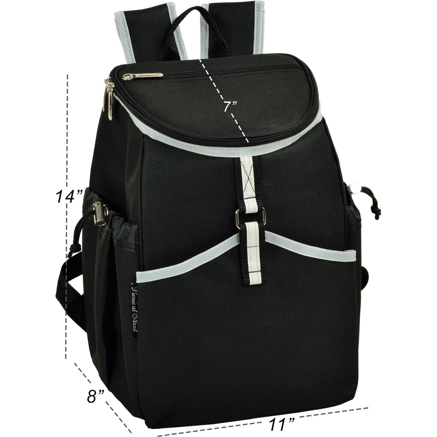 Mochila Cooler Aislada Purdue 22 Latas Picnic 0.45 kg