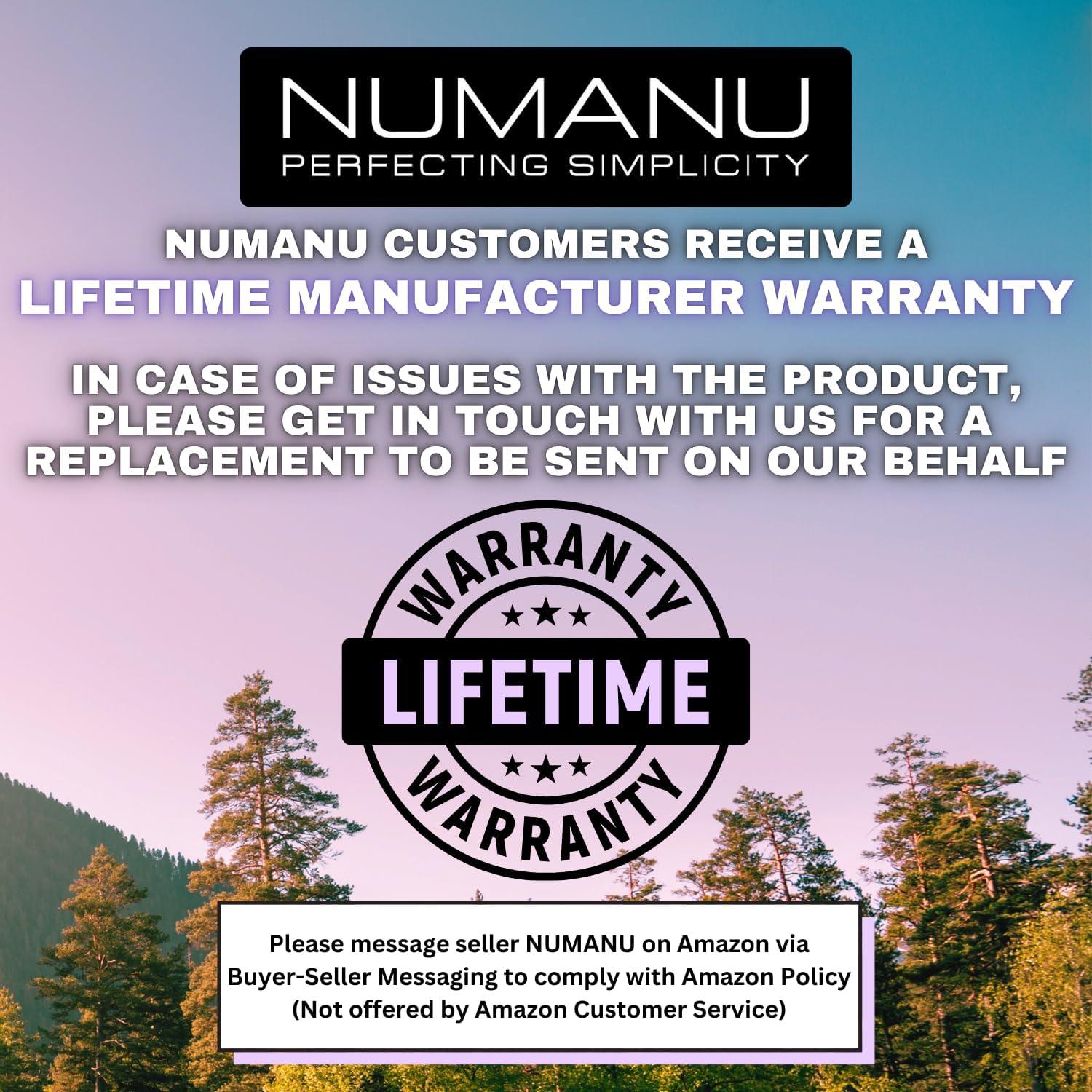 Juego de 2 Sillas Plegables NUMANU 2025 Ajustables 620lb