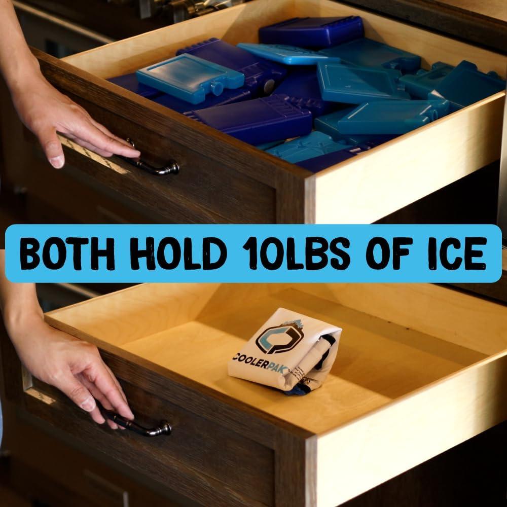 Paquete de Hielo Rellenable CoolerPak 7 kg - A Prueba de Fugas