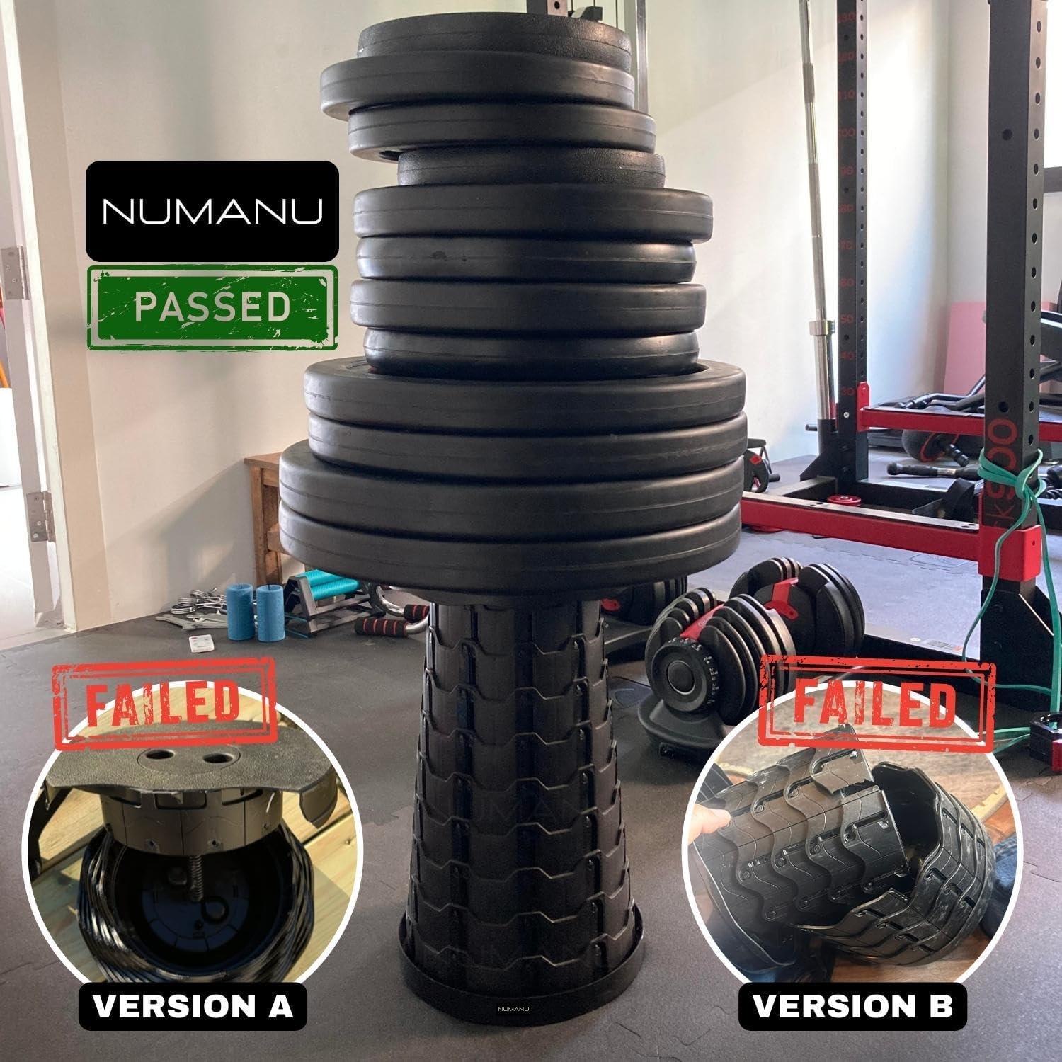 Taburete Plegable NUMANU 2PK Vieja Generación 181kg Negro