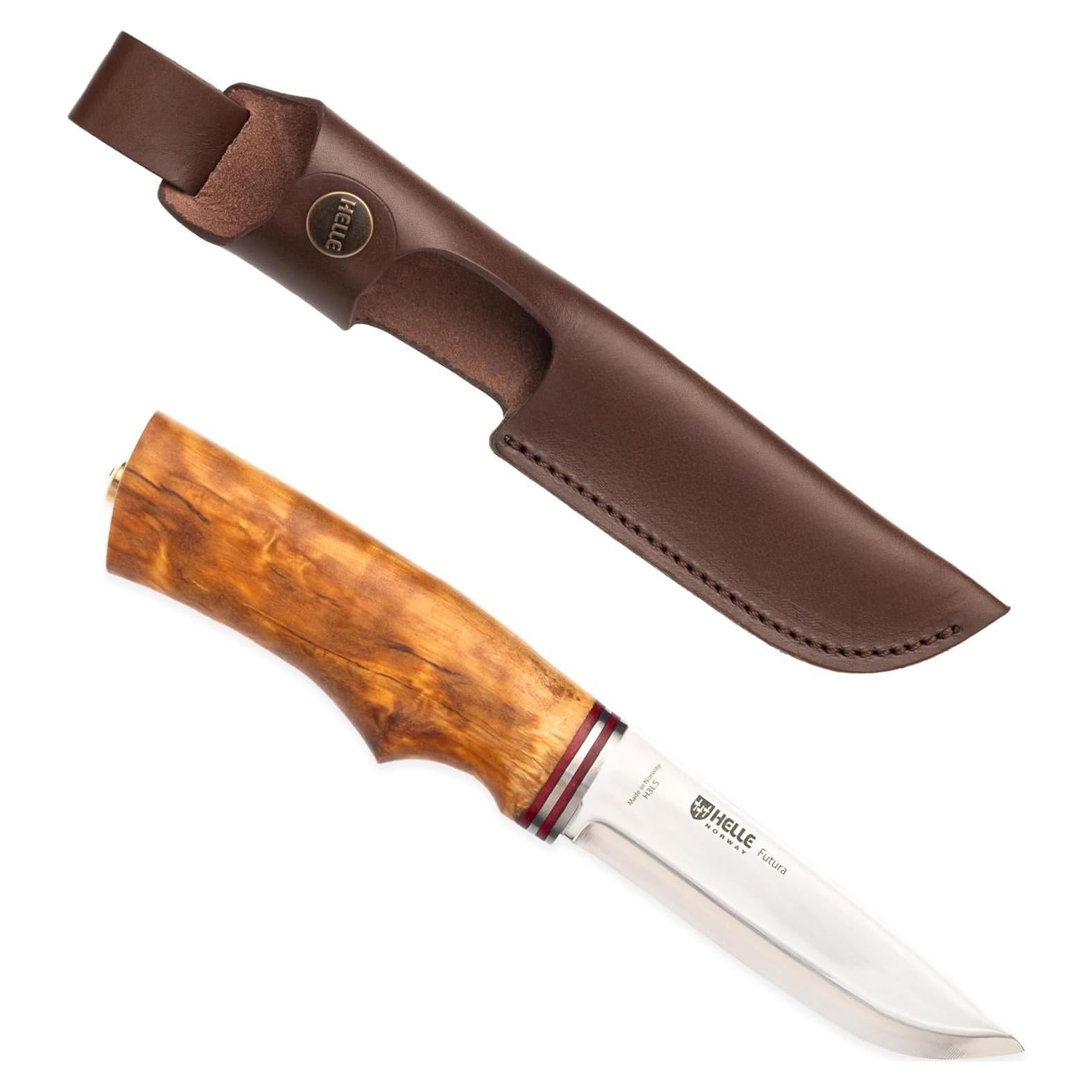Cuchillo de Camping HELLE Futura 21.8cm Acero Inoxidable