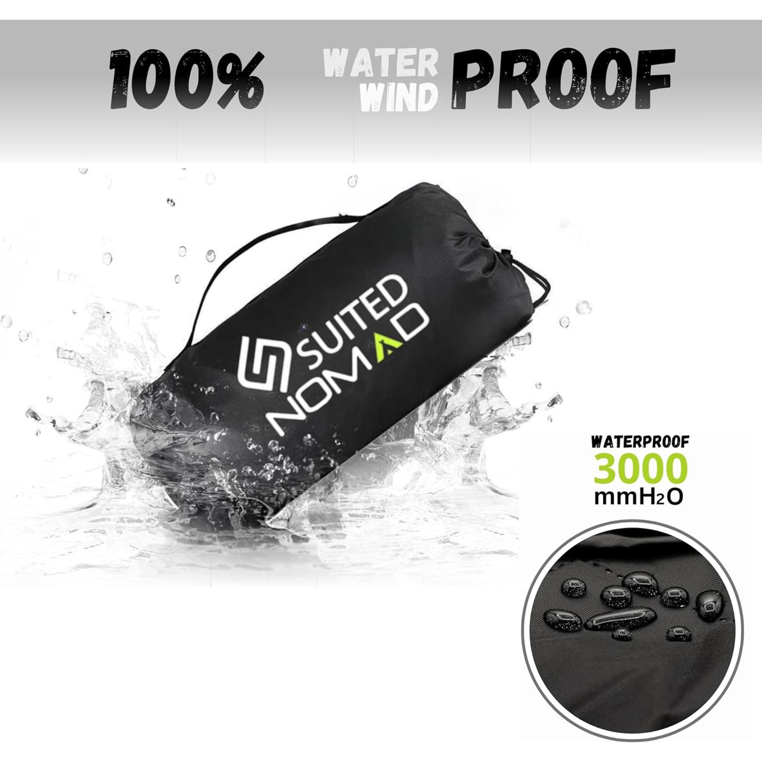 Manta de Estadio Impermeable SUITEDNOMAD 208x145cm Sherpa