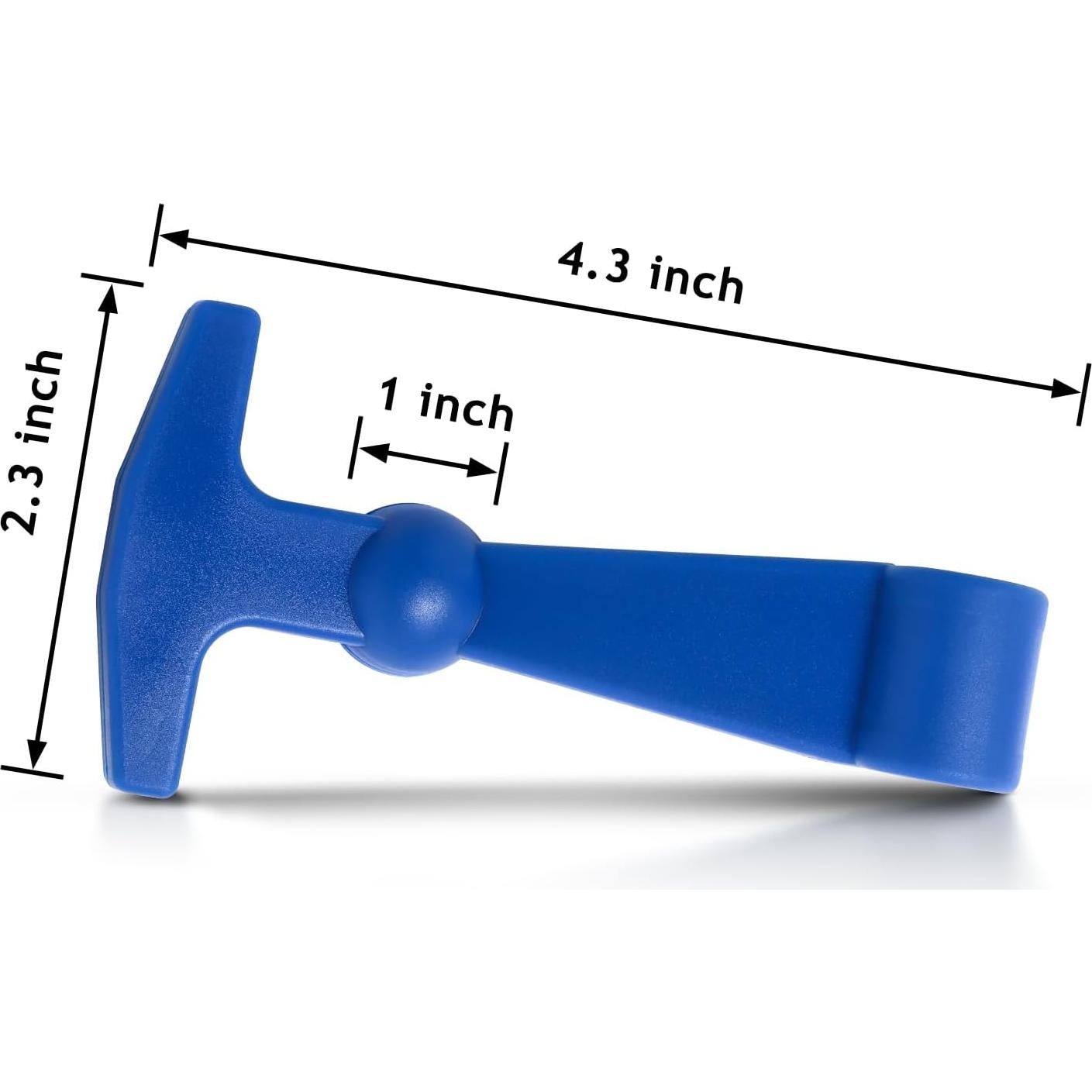 Pestillos de Enfriador Poweka Azul para Yeti y RTIC - 2 Piezas