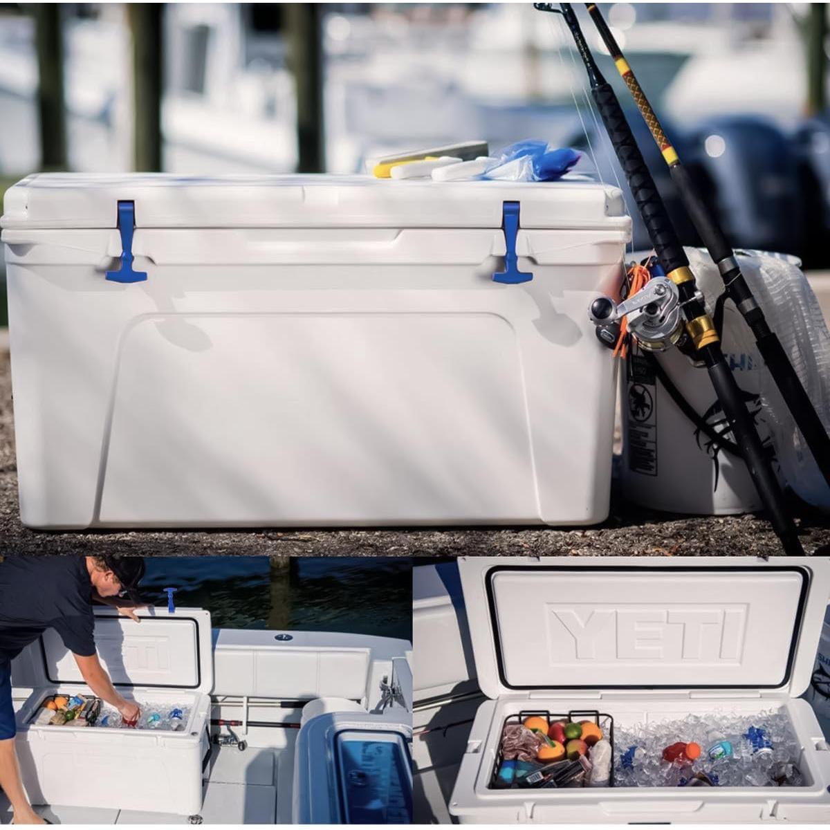 Pestillos de Enfriador Poweka Azul para Yeti y RTIC - 2 Piezas